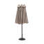Parasol extérieur double à double face avec manivelle kaki sans base-406723539