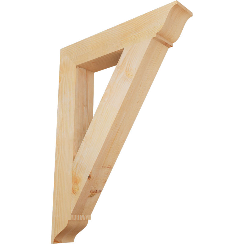 Support de sciage brut, Sapin de Douglas, H 46 po x l 6 po x P 34 po