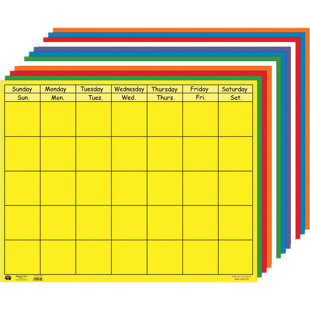 Horizontal Calendar Set