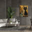 Toile épique «Black Cat And Goldfish 2» par Momart, graffiti épique, 12 po x 16 po-262866500