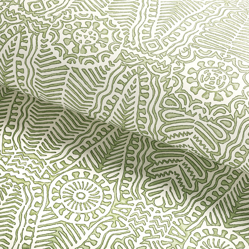Avondale Drayton 33' L x 27" W Wallpaper Roll, Moss