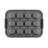 Anolon Advanced Bakeware Nonstick Muffin Pan, 12-Cup, Gray