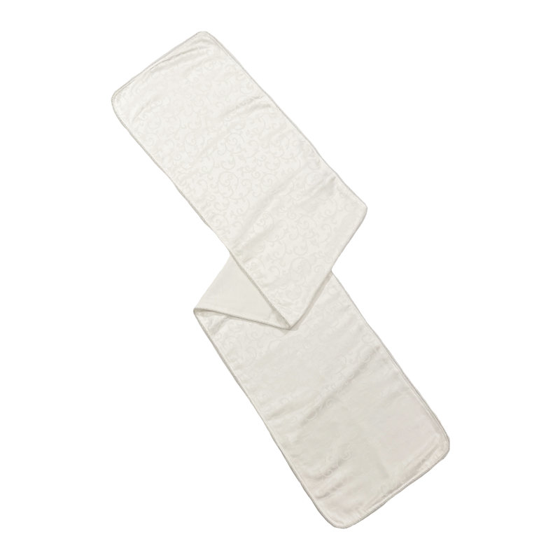 Lenox Opal Innocence Runner, White, 70" Rectangle