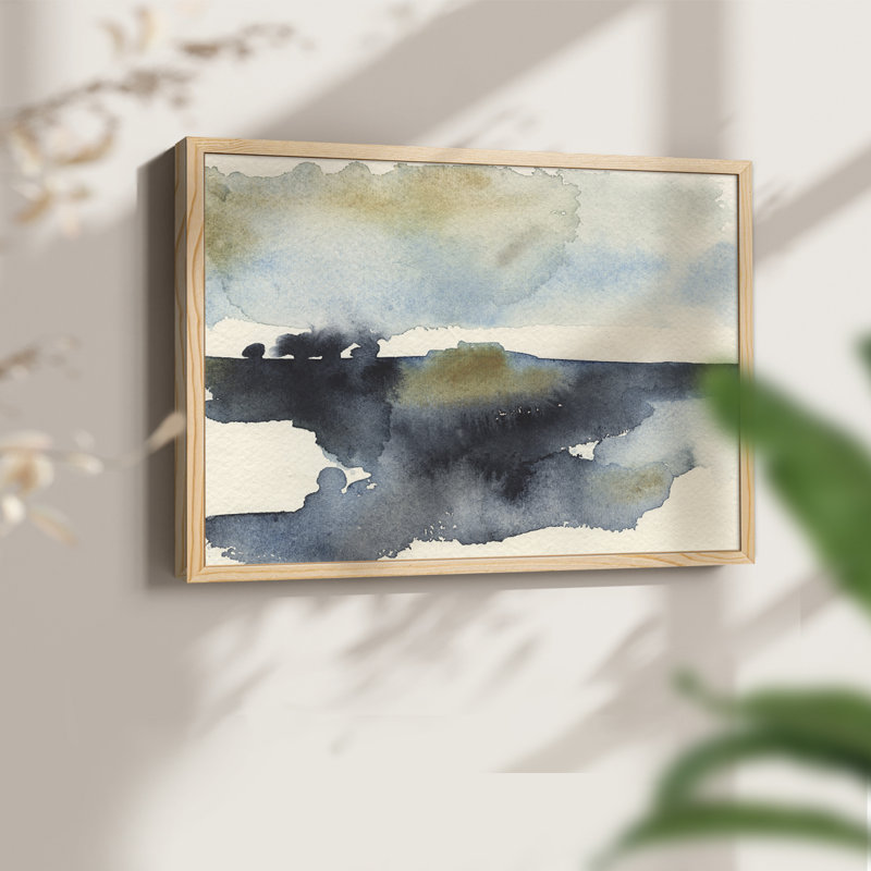 Upheval III - Reproduction encadrée - Restickable, Naturel, H 16 po x l 20 po
