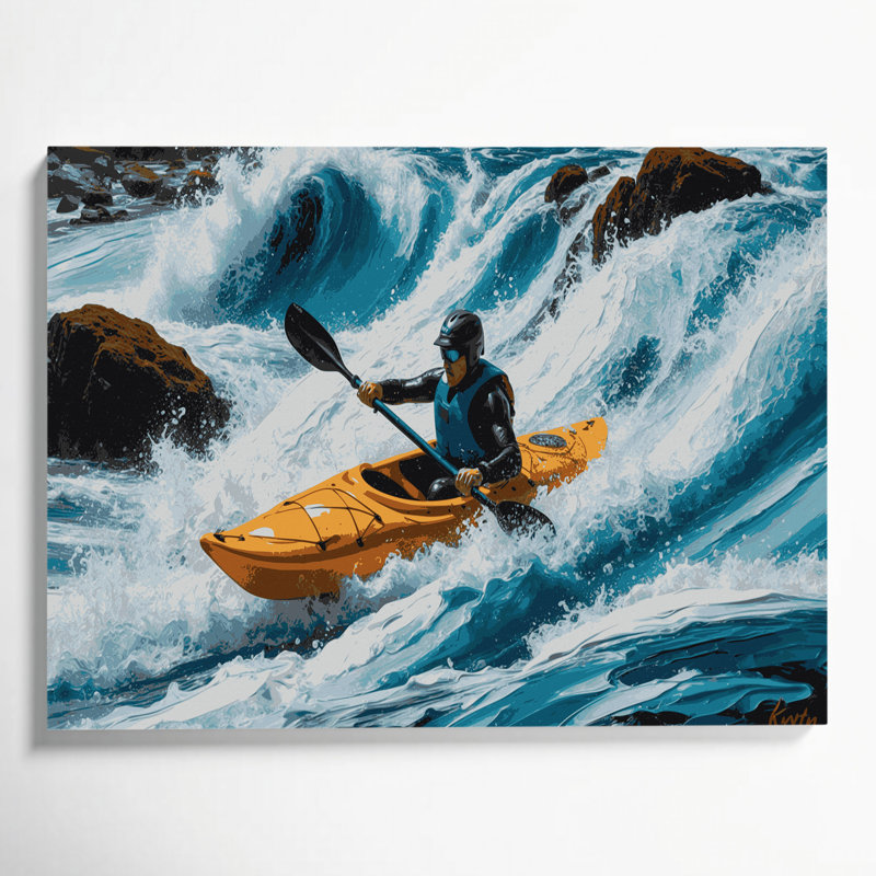 Art mural en toile Sports, H 8 po x l 10 po
