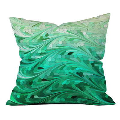 Coussin décoratif pour coussin décoratif extérieur émeraude sea & insert