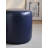 11.8In Small Round Faux Leather Upholstered Ottoman-120539218