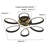 Korinthian 1-Light 23" Semi Flush Mount 3000K LED Triac Dimmable-13948516