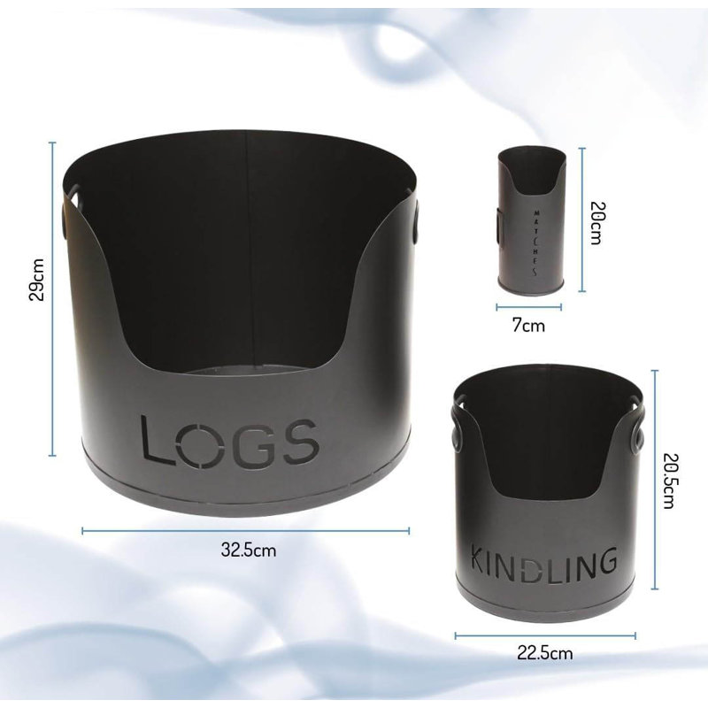 Metal Decorative Logs