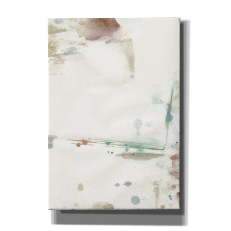 «Water Spot 1» par Art Licensing Studio, art mural sur toile, H 26 po x l 18 po x P 0,75 po