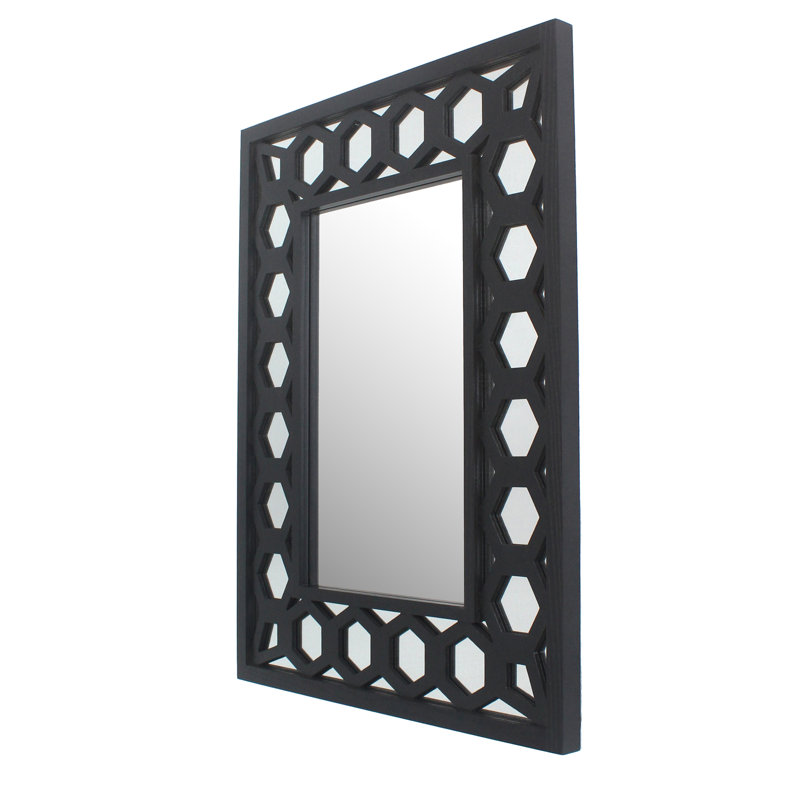 Vibbert Wood Wall Mirror