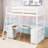 Emy-Leigh Kids Twin Loft Bed with Drawers-648023744