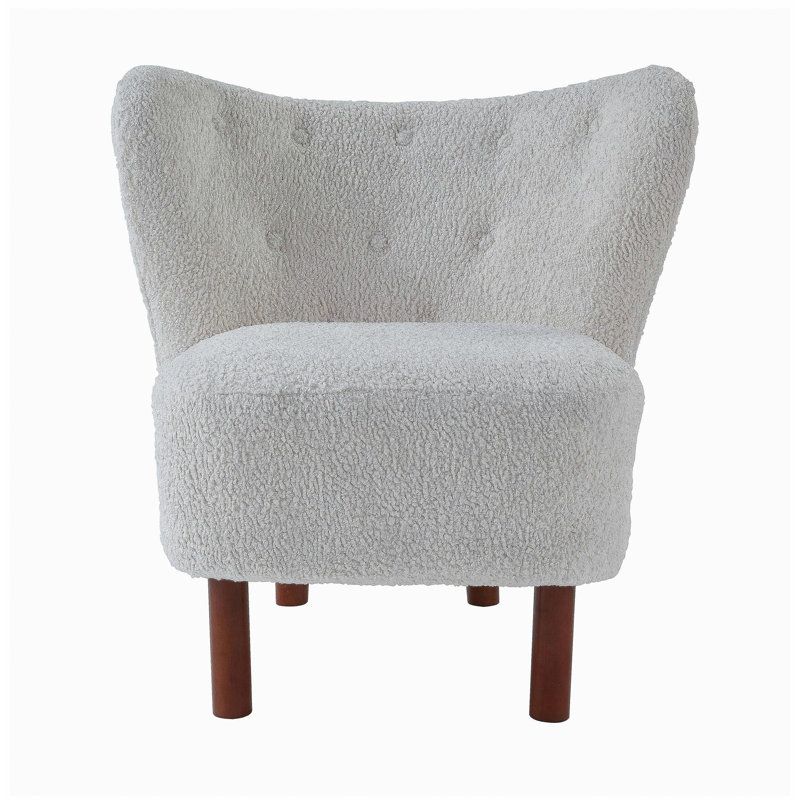 Fauteuil d'appoint en sherpa Zusud