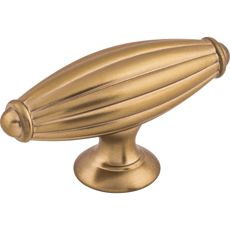 Pewter 2 5/8" Traditional T-Handle Bar Knob