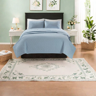 Ensembles de literie en coton de qualité supérieure, ensemble de courtepointe réversible de style maison de campagne, idéal pour le confort de la maison