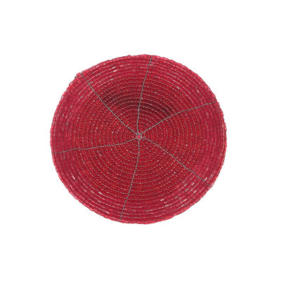 Glass Round 6 Piece Coaster Set