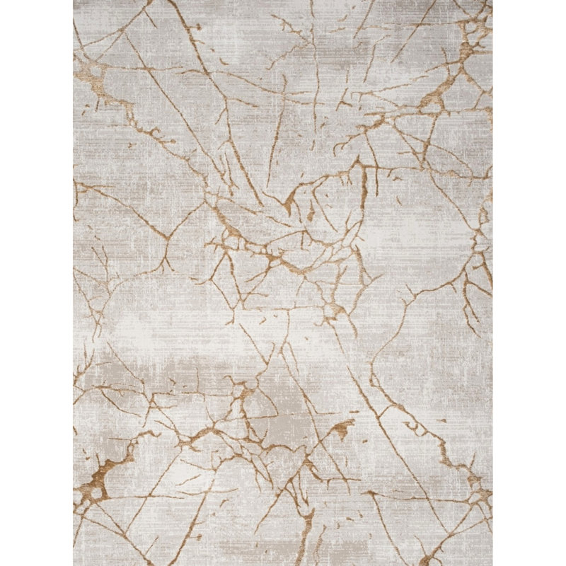 Gold 2Ft X 3Ft Area Rug, Made, Stain- For Daily Use Luxurious , Comfort Zone