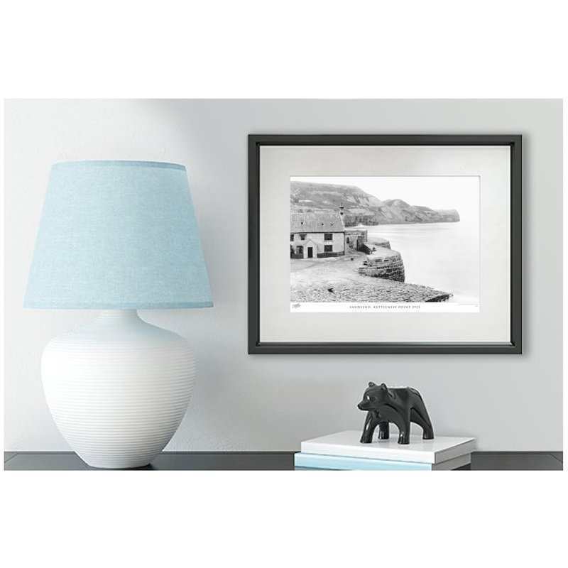 Sandsend, Kettleness Point 1925 by Francis Frith - Single Picture Frame Print, 60cm H x 80cm W x 2.3cm D
