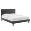 Lit plateforme en velours Performance Modway Phillipa-307754166-307754165