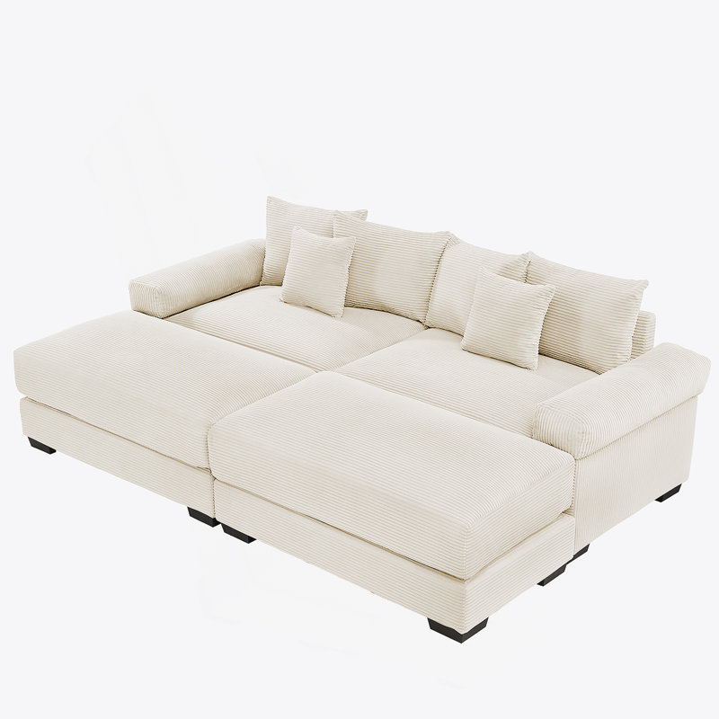 Canapé modulaire surdimensionné 82,6 po Cloud