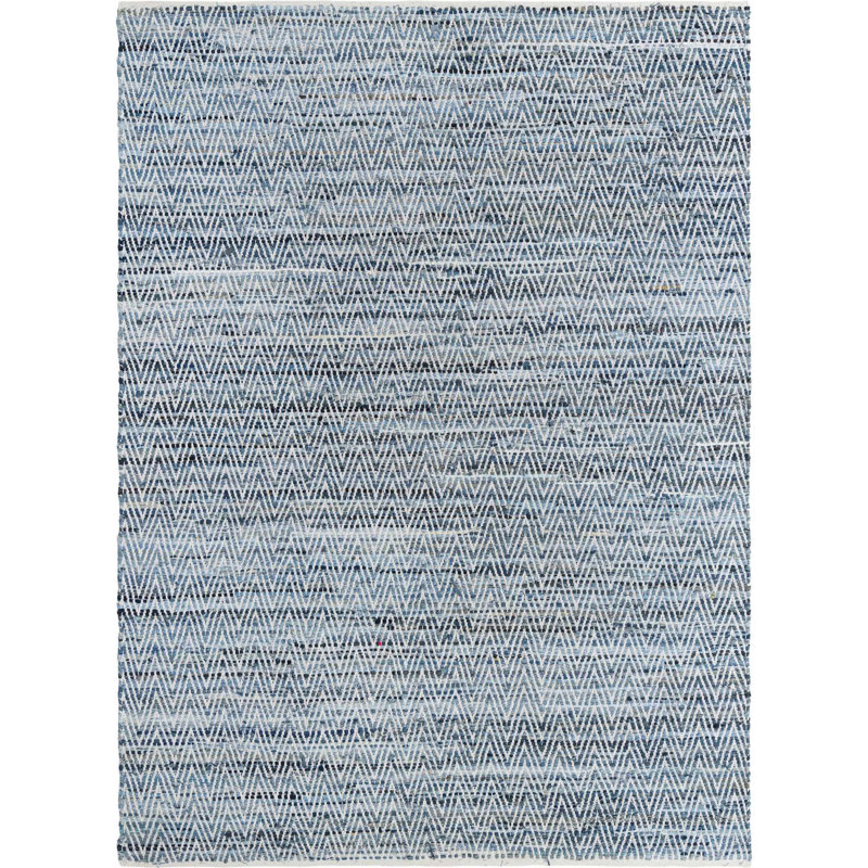 Skila Cotton Chevron Indoor Rug, Rectangle 8' x 11'