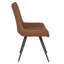 Ridlington Dining Chair Tan PU 
