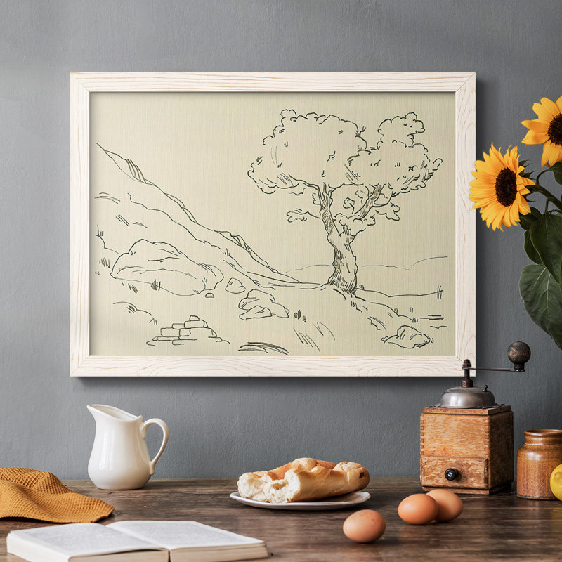 Christchurch Oak I, reproduction d'art sur toile, Blanc, H 22 po x l 32 po