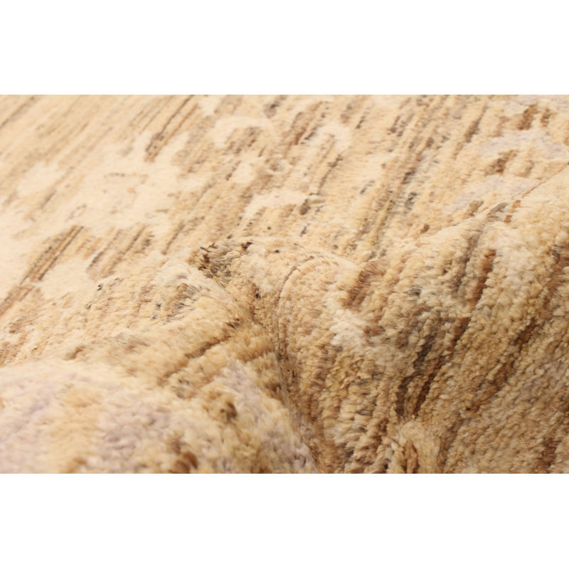 Tapis brun Peshawar Oushak 5 pi 4 po x 7 pi 10 po