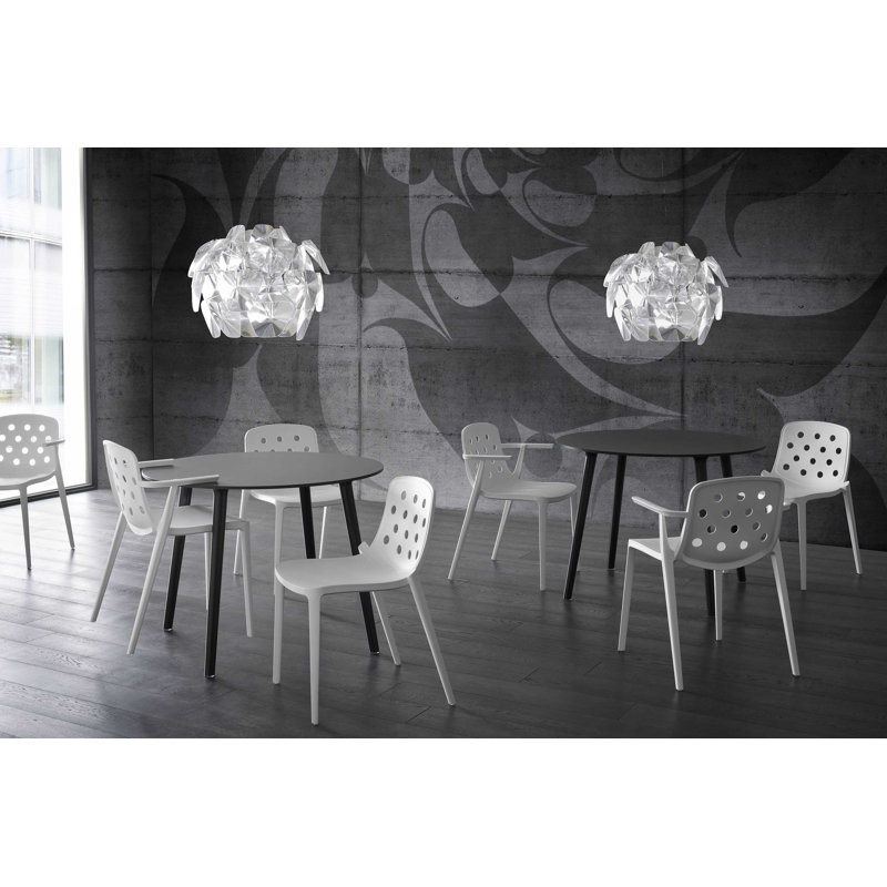 Fauteuil de patio Isidora, Blanc