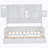 Twin Size Wooden Daybed With 2 Drawers, and All-in-One Cabinet and Shelf, White-751676561-751676560