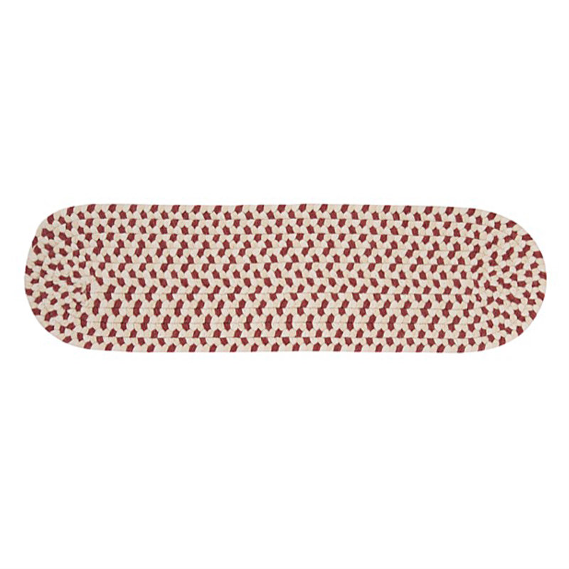 Tapis d'escalier Talamantez, Bois de rose