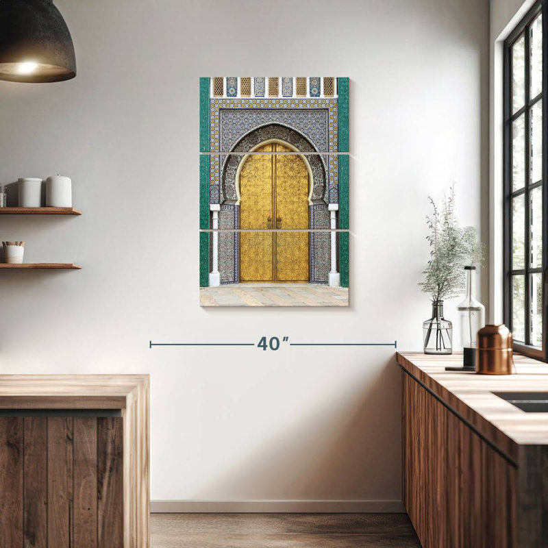 Lilie Royal Palace Doors In Fes, 38'' H x 24'' W