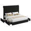 Kanisha Upholstered Storage Bed with Button Tufted Flannel Headboard, 4 Drawers-533601484-533601485