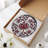 7.8"H Floral Vine Stained Glass Window Panel