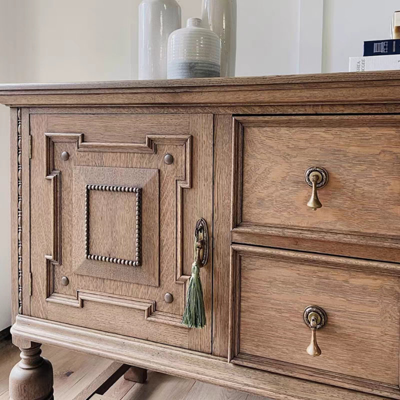 Multifunctional Kitchen Sideboard, 37.4" H x 70.87" W x 17.72" D