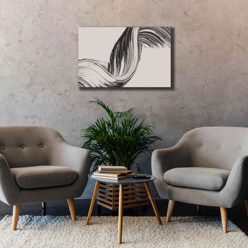 «Brushed 2» par Design Fabrikken sur toile, H 26 po x l 40 po x P 1,5 po