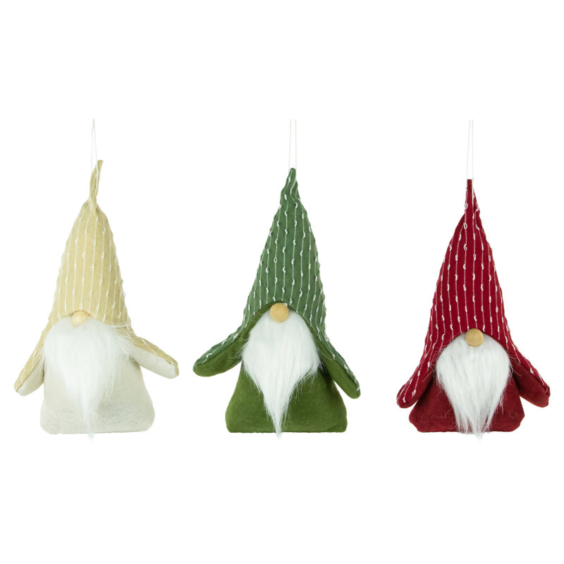 Figurine de Noël gnomes en peluche debout