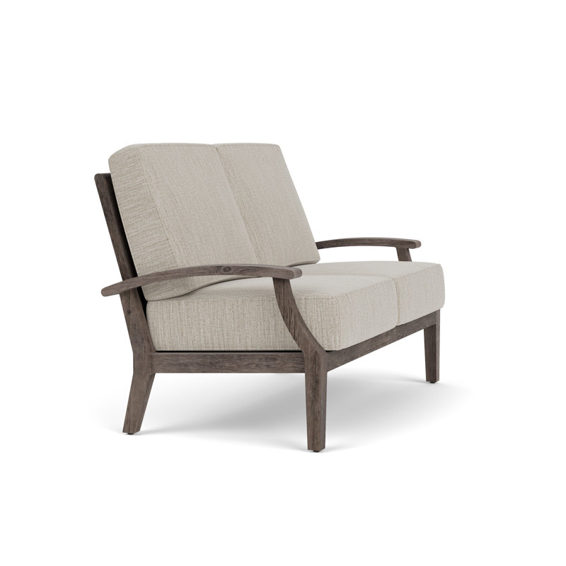 Frontier Outdoor 2 - Seat Loveseat, Friendly Flax, Charcoal