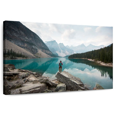 Alvord donnant sur le lac Moraine