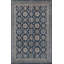 Harmoni Wool Floral Area Rug in Blue-1369792875