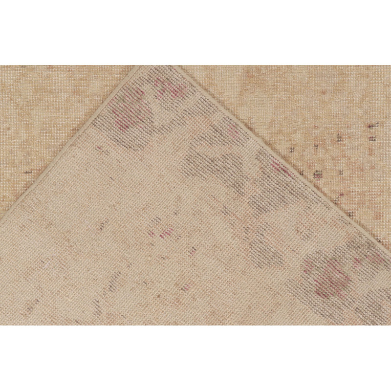 Distressed Homage Wool Abstract Area Rug, Rectangle 13' x 18'