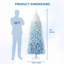 2.33' H Lighted Artificial Christmas Tree