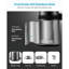 Distillateur d'eau, filtre purificateur d'eau 6L plus grand de 6 gallons pour le comptoir de table, machine à distiller un pot en verre de 900 W, machine à boire intérieure en acier inoxydable pour faire des eaux propres
