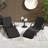 All-Weather Wicker Patio Chaise Lounge Set with Pull-Out Side Table and Adjustable Backrest-1140132640