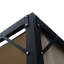 116,23 po Profondeur 9,5 pi. Pavillon de jardin - Fer beige pour patio, auvent, embellir l'espace de patio