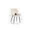 Greilickville 47cm H Polyester Upholstered Metal Side Chair-1467761800