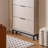 Beige Solid wood Shoe Storage