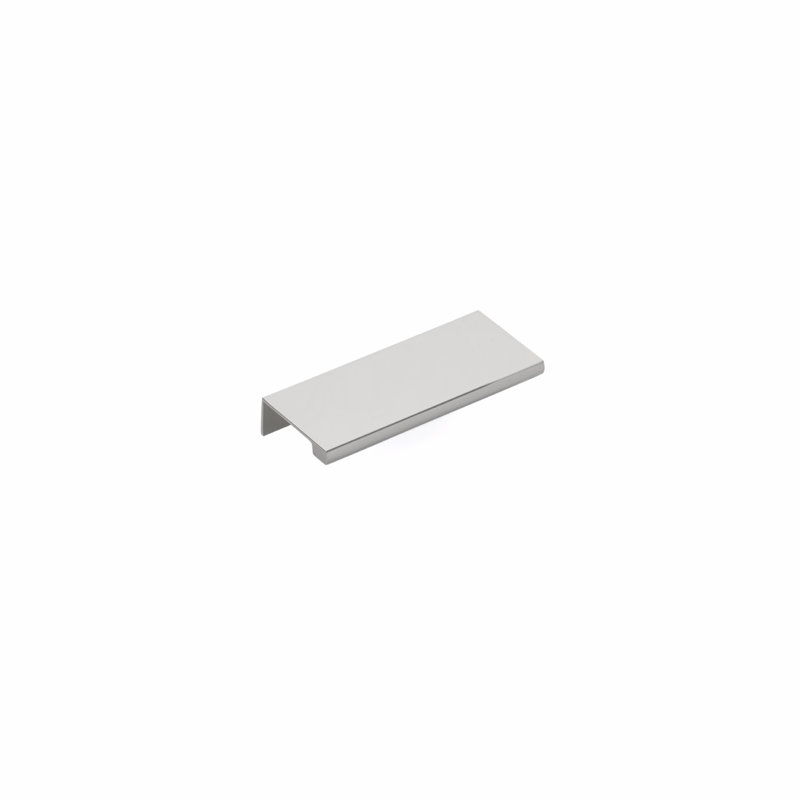 Emtek Edge Cabinet Pull, 3" Centre To Centre, Polished Chrome