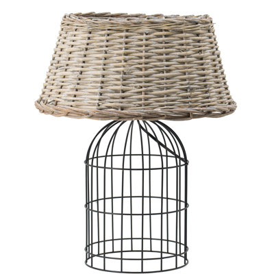 Lampe de table argentée 24,4 po Berkowitz
