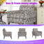 Fauteuil d'appoint avec motif floral et pieds en bois massif pour le salon-621979542